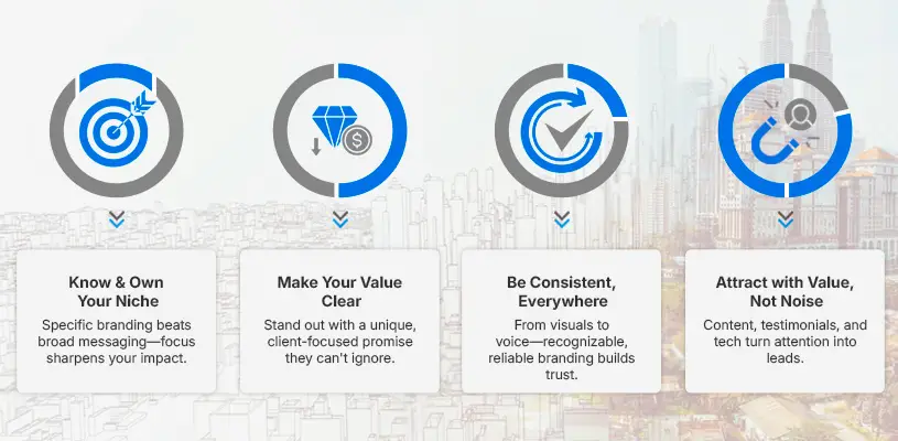 How to Master Real Estate Branding Strategies to Dominate Your Market 16 Key Takeaways: Your Roadmap to Implementing Successful Real Estate Branding Strategies - Real estate branding strategies - Ahmad Khalaf