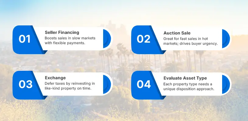 How to Master Real Estate Development Exit Strategy That Multiplies Your Investment 5 Choose the Right Real Estate Disposition Strategy for the Market You're In - Real Estate Development Exit Strategy - Ahmad Khalaf