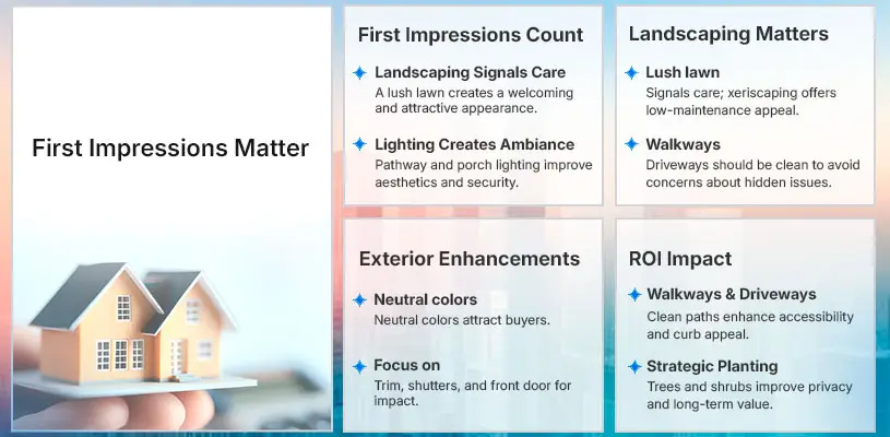 How to Use Home Improvement Projects to Increase Property Value 5 Enhancing Curb Appeal – First Impressions Matter - home improvement projects to increase property value - Ahmad Khalaf