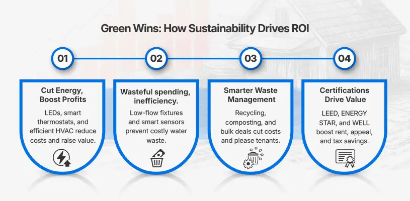 How to Enhance Real Estate Property Management Efficiency for Maximum ROI 11 Sustainable and Energy-Efficient Property Management - real estate property management efficiency - Ahmad Khalaf