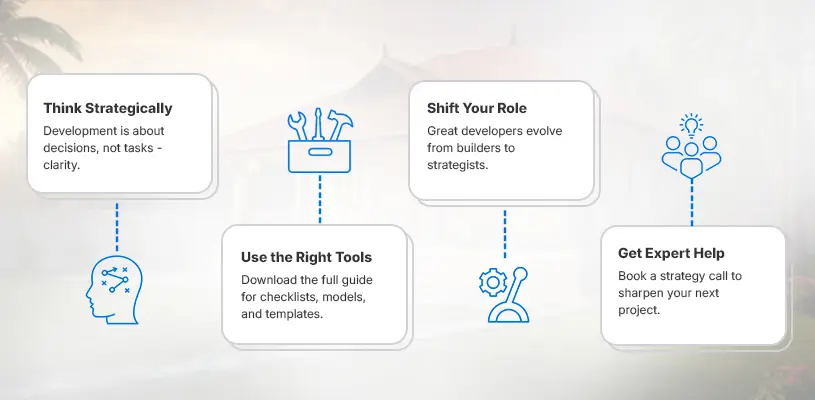 Conclusion — From Builder to Strategist - real estate development process - Ahmad Khalaf