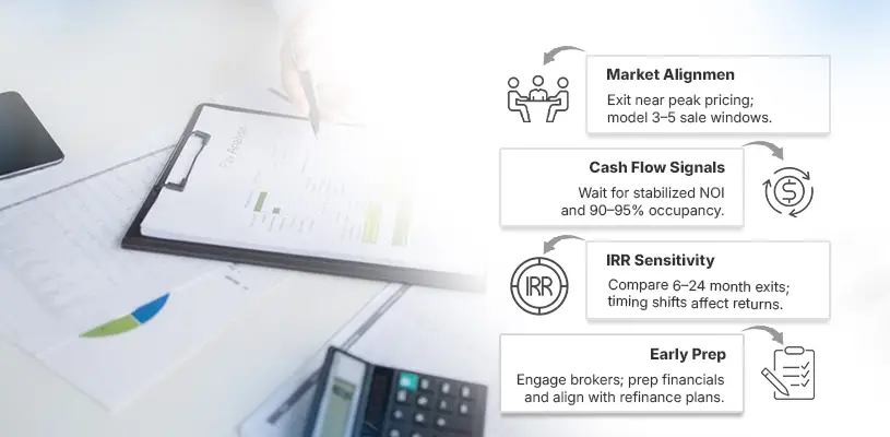 Exit Timing Calibration for Maximum Profit - real estate value-add strategy - Ahmad Khalaf