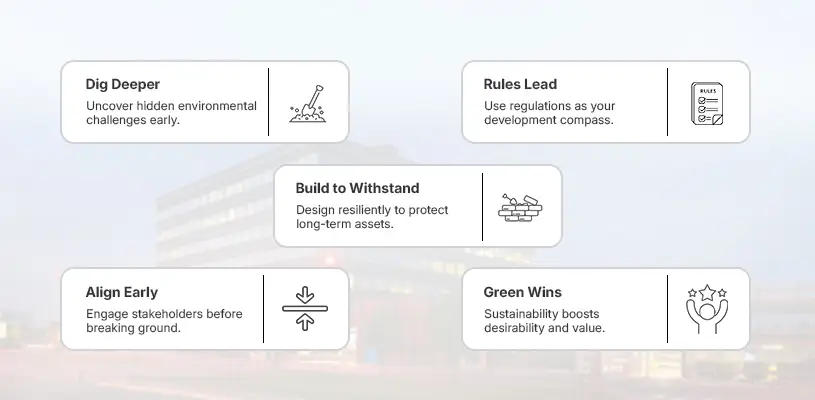 Key Takeaways: What Every Developer Must Know About Environmental Risk Assessment in Real Estate Development - Environmental Risk Assessment in Real Estate Development - Ahmad Khalaf
