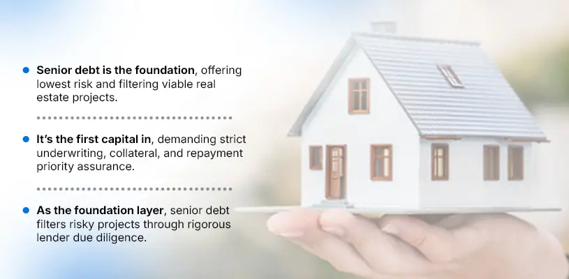 Senior Debt—Your Project's Foundation and First Filter - Real Estate Capital Stack - Ahmad Khalaf